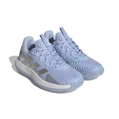 adidas Tennis Shoes SoleMatch Control Clay/Sand Court Light Blue Ladies